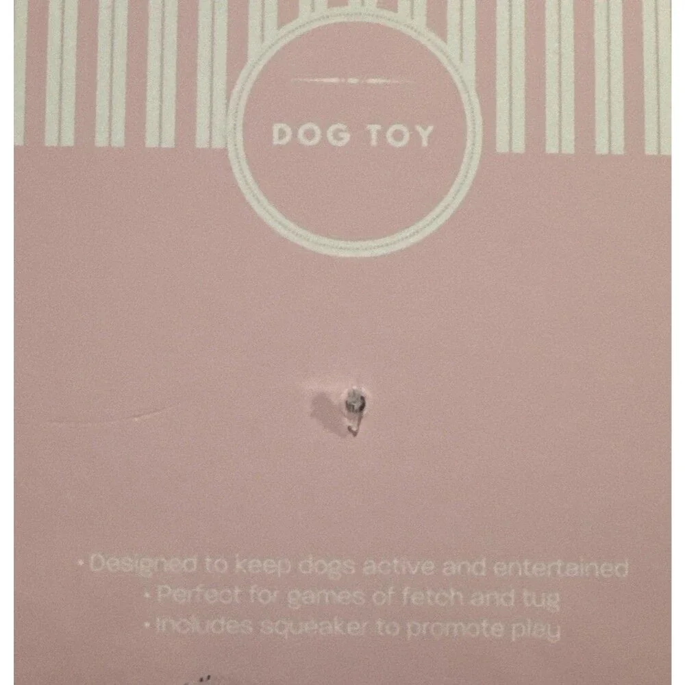 Peppermint Shaped Candy Novelty Christmas Dog Toy Squeaker